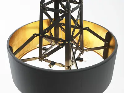 Moooi Construction Lamp Suspended 3D model