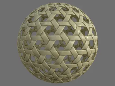 Smart Material - Hex Weave Texture