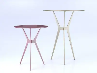 Trimundo Side Tables 3D model