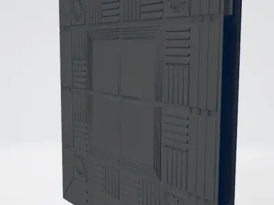 Wooden Floor Fancy 3D print model