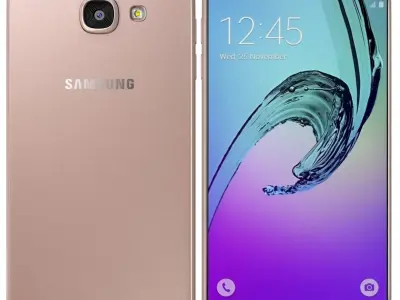 Samsung Galaxy A7 2016 Pink 3D model