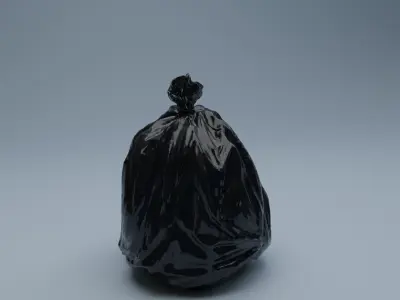 Trashbag - Small Low-poly 3D model