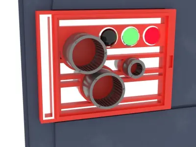 Death Star Wall Panel - A1 - 1-12 scale Blackseries  3D print model