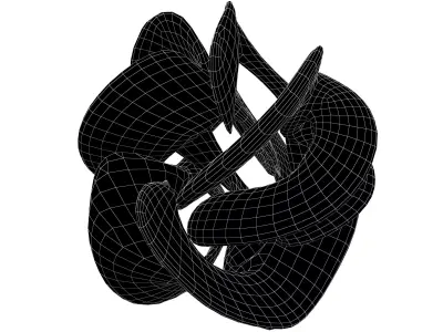 Abstract Shape v36 003 Low-poly 3D model