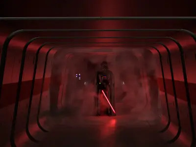 Rogue One - Profundities Hallway - Complete set 1-12 scale 3D print model