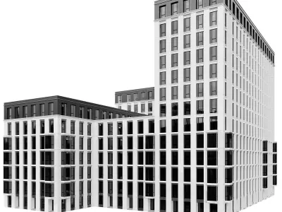 RESIDENTIAL BUILDING NO153 A 3D model