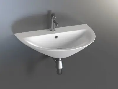 Basin Sink 44 3D model