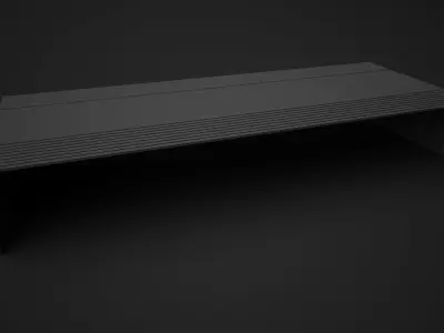 Coffee Table - Beckenham Modloft Low-poly 3D model