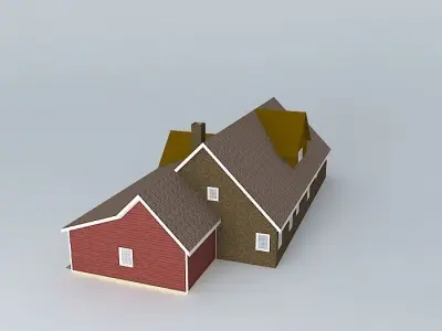 Skinney house Free 3D model