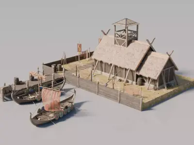 Nordic House 23 3D model
