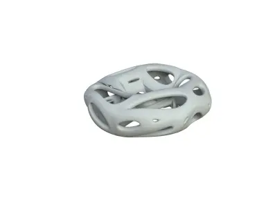 SciFi Cube Object No 17642 Low Poly Shape Texture