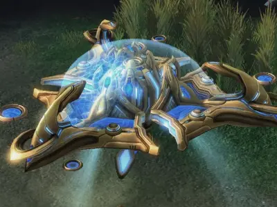 Starcraft Mother Ship 3D print model