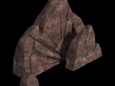 Not Zhoushan - Volcano - Stone 01 3D model