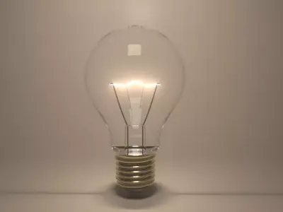 light bulb Free 3D model