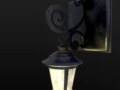 Street Lamp 3D model