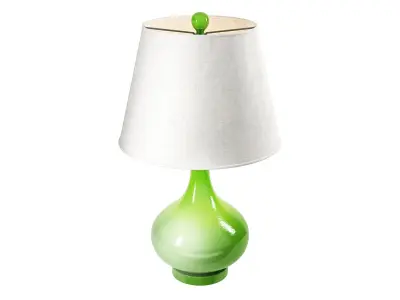 Akeim Glass Table Lamp Low-poly 3D model