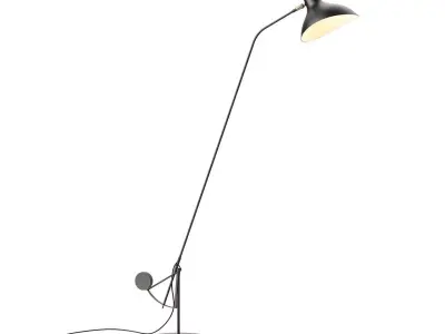 Mantis BS1 B Floor Lamp by DCW editions 3D model