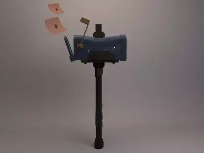 mail box 3D model