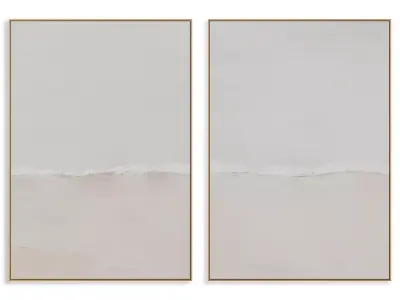 Abstract Painting Frame set 3D model 612