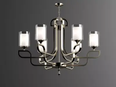 Ceiling light 3D model 58