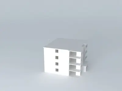 White window Free 3D model