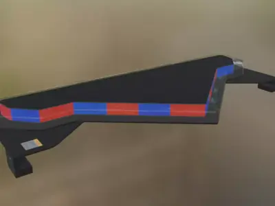 Police Lightbar Valkyrie - Game Ready PBR 3D Model Low-poly 3D model