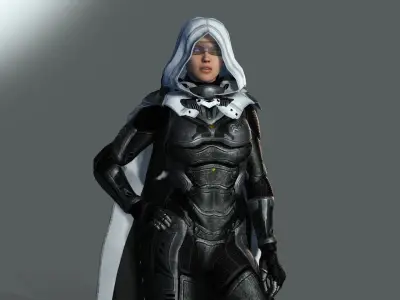 Taskmaster  Low-poly 3D model