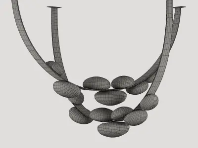 DEW DROPS Piekarama lampa  3D model