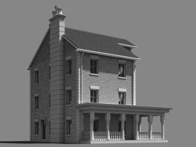 Mansion 03 3D model