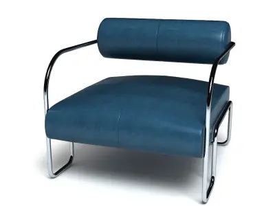 Ardent Club Chair 3D model