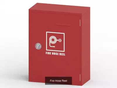 Fire Equipment 02 3D Model Pack