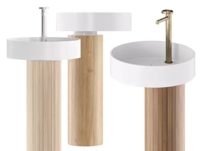 MOMA Design TOWER OYSTER - Floor sink 3D model