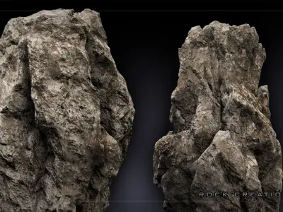3ds Max Rock Creation Kit 3D model