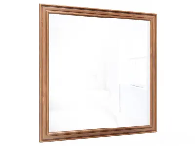 Mirror in a wooden frame GZ-M1024 3D model
