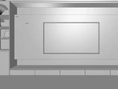 living room 3D model