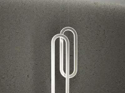 Proton pendant lights 3D model