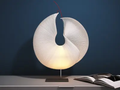 Yoruba Rose Table Lamp 3D model