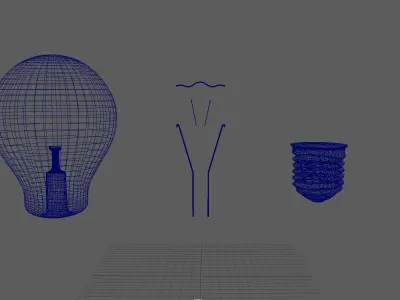 light bulb Free 3D model