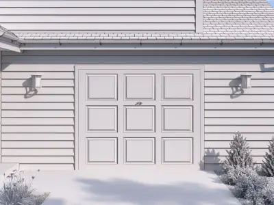 Garage Door 04 3D model