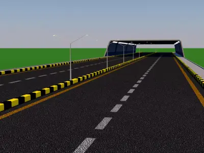 Roadway   3D model
