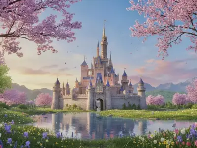 Disney Castle  3D model