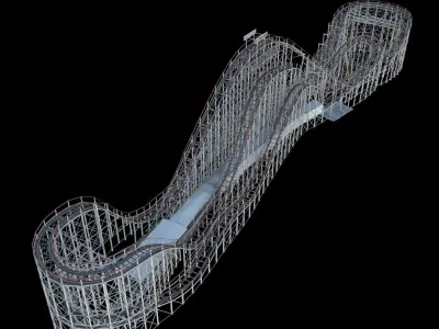  Roller Coaster Track 