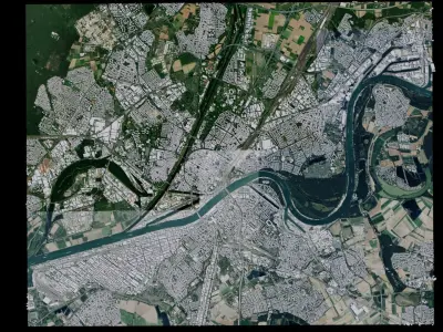 Mannheim - Germany 3D model