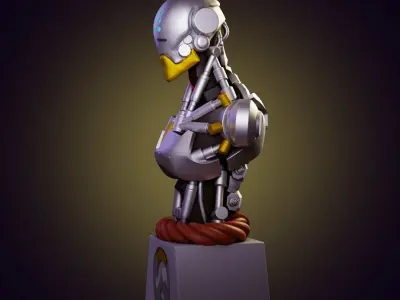 Zenyatta - Overwatch 3D print model
