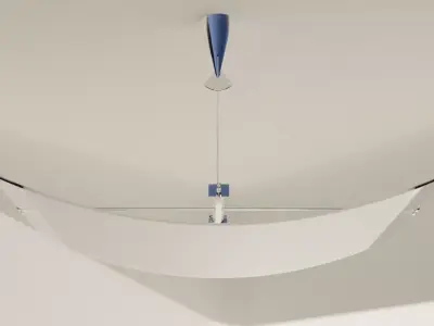 Fontana arte - Lampata velo  3D model