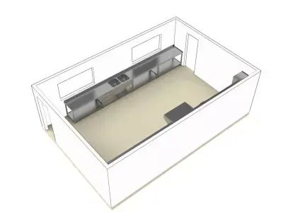 kitchen 62 3D model