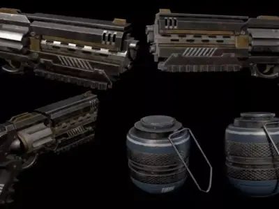 Nova Ranger Low-poly 3D model