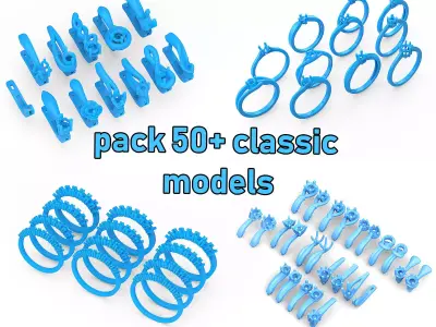 Pack of jewellery classic models
