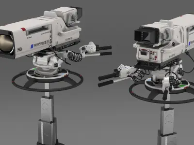  Sony Broadcast Camera with Stand 