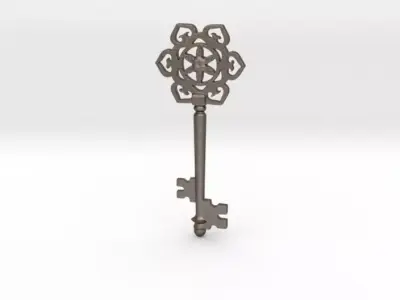 Petals Key 3D print model